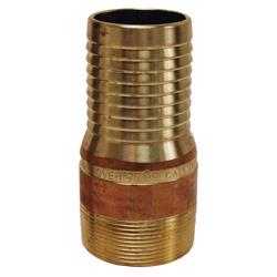 BST10 King™ Combination Nipple NPT Threaded BST10 Brass King™ Combination Nipple NPT Threaded